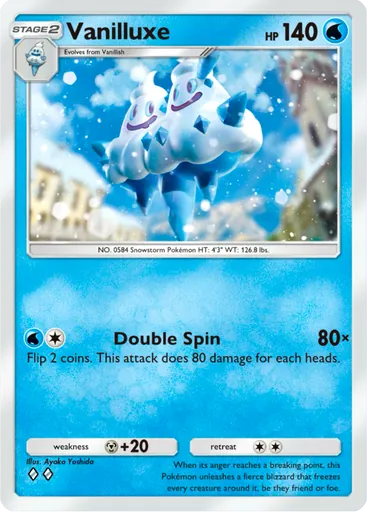 Vanilluxe card art