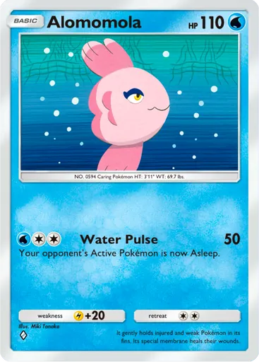 Alomomola card art