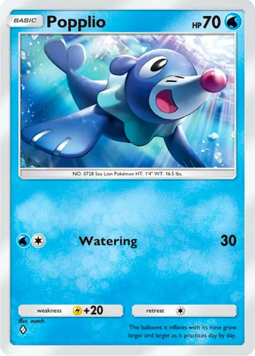 Popplio card art