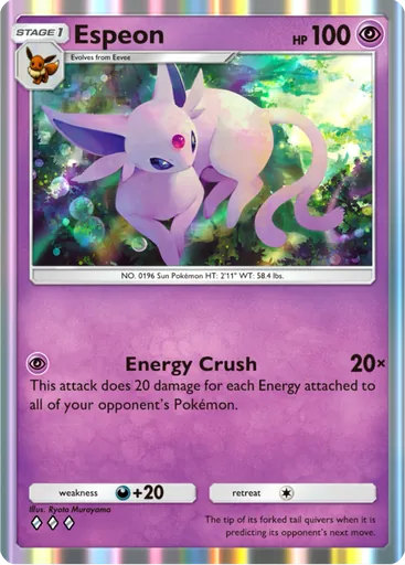 Espeon card art