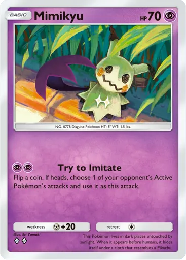 Mimikyu card art