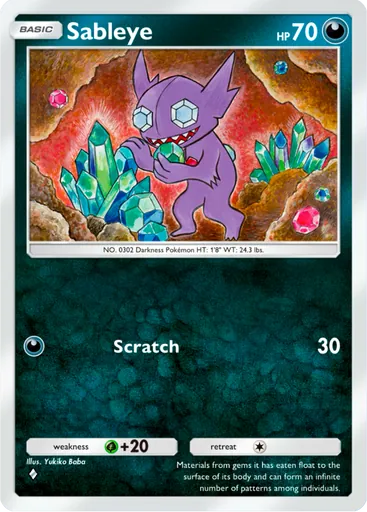 Sableye card art