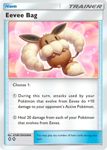 Eevee Bag card art