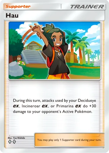 Hau card art