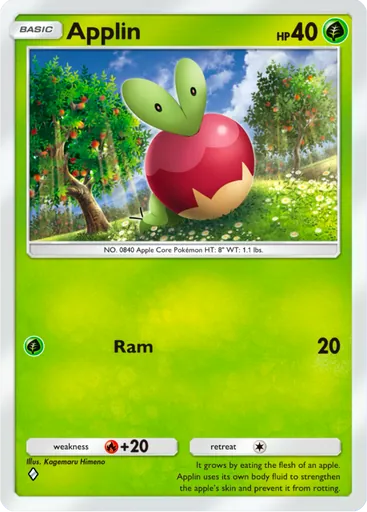 Applin card art