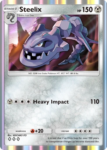 Steelix card art