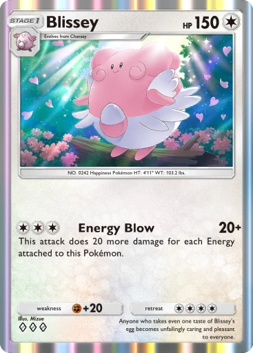 Blissey card art
