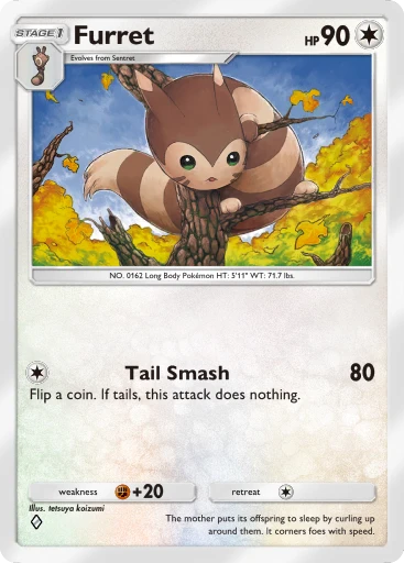 Furret card art