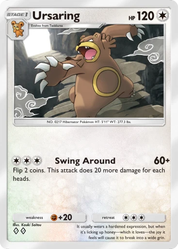 Ursaring card art