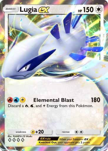 Lugia card art