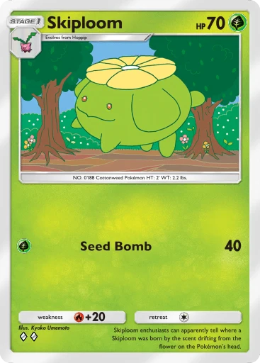 Skiploom card art