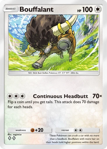 Bouffalant card art