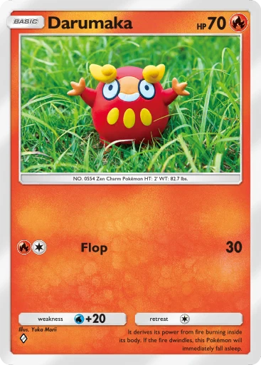Darumaka card art