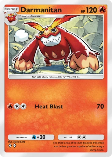 Darmanitan card art