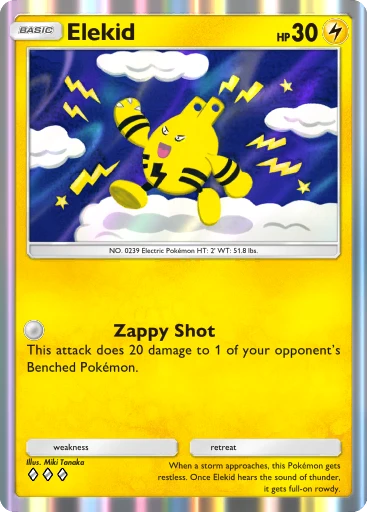 Elekid card art