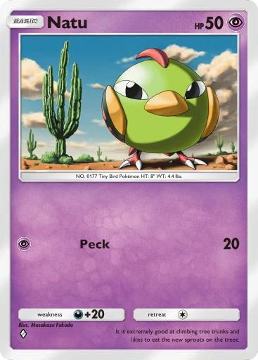 Natu card art