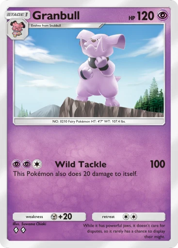 Granbull card art