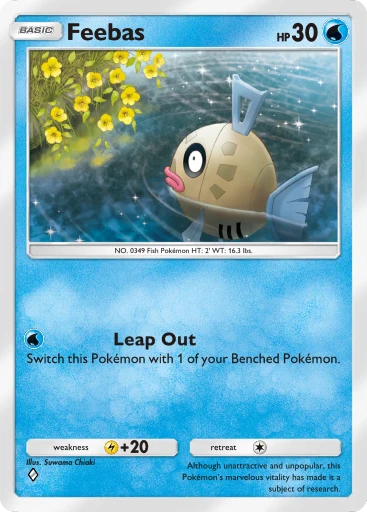 Feebas card art
