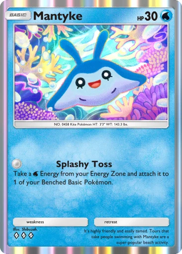 Mantyke card art