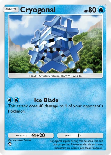 Cryogonal card art