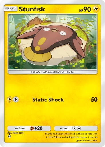 Stunfisk card art