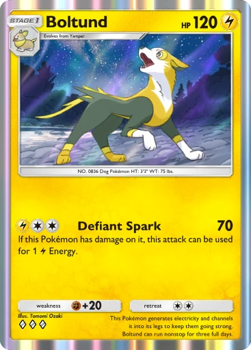 Boltund card art