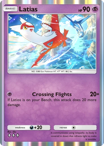 Latias card art
