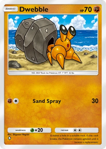 Dwebble card art
