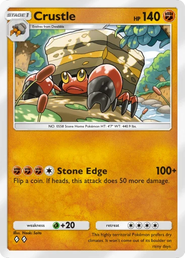 Crustle card art