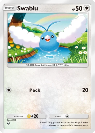 Swablu card art