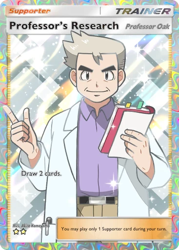 Professor’s Research card art