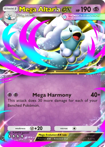 Mega Altaria card art