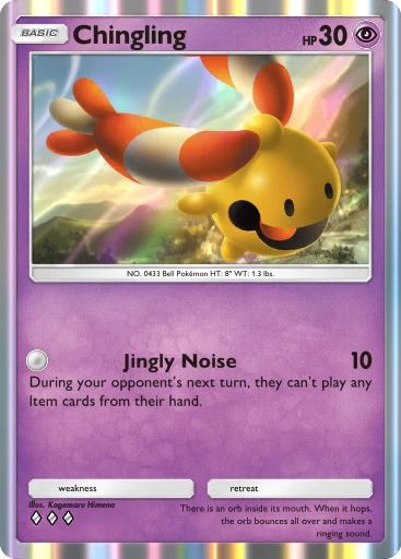 Chingling card art