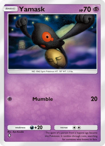 Yamask card art