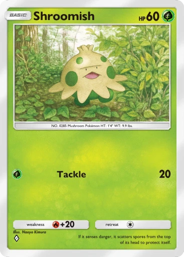 Shroomish card art