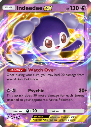 Indeedee card art