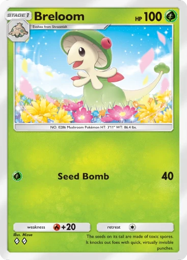 Breloom card art