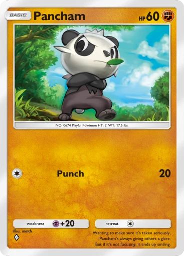 Pancham card art
