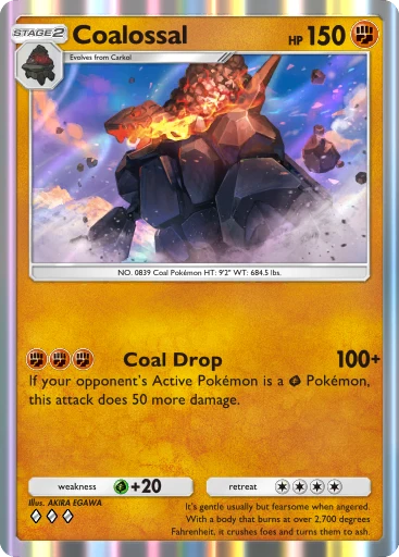 Coalossal card art