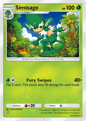 Simisage card art