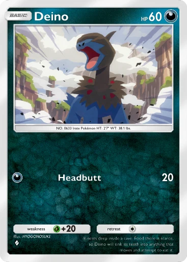 Deino card art