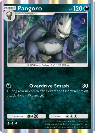 Pangoro card art