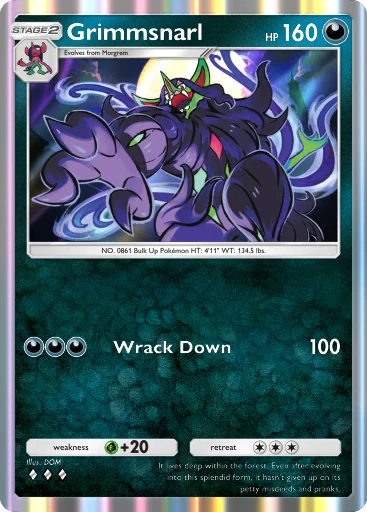 Grimmsnarl card art
