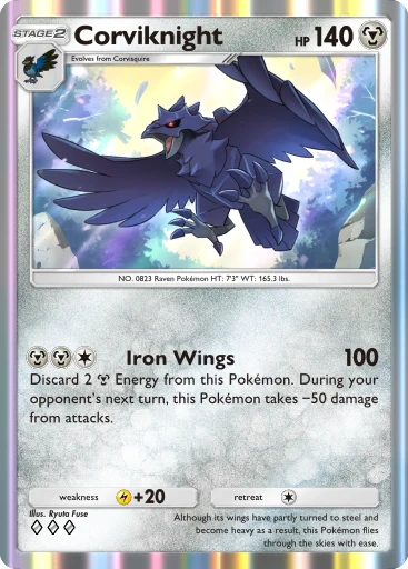 Corviknight card art
