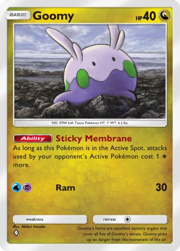 Goomy card art