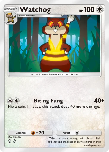 Watchog card art