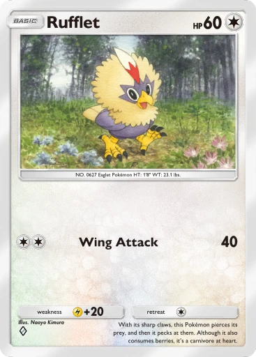 Rufflet card art