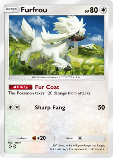 Furfrou card art