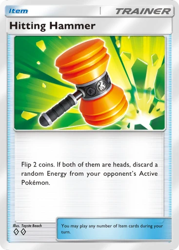 Hitting Hammer card art