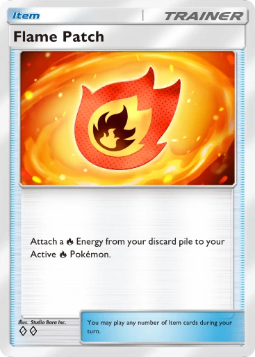 Flame Patch card art